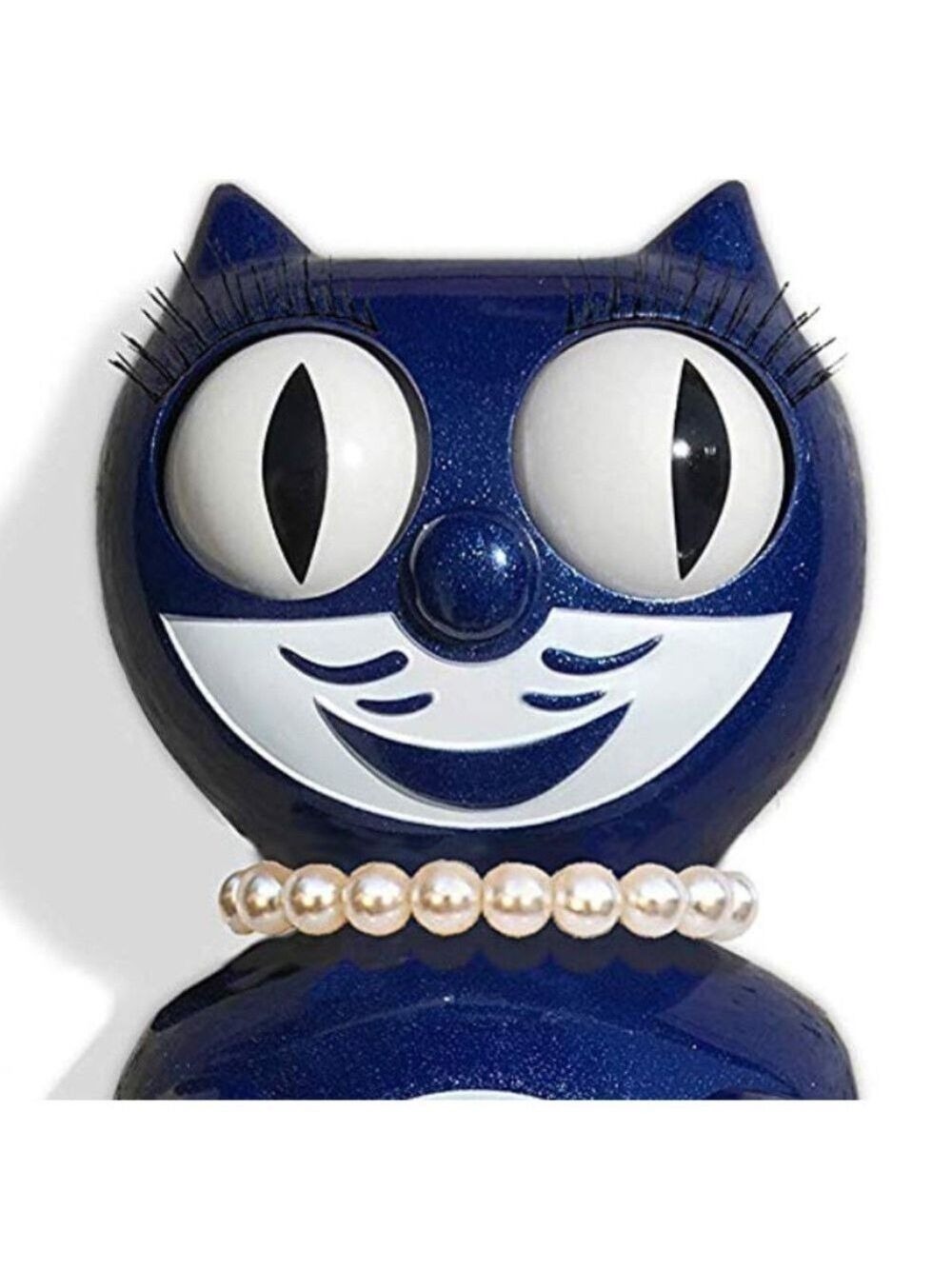 Limited Edition Galaxy Blue Lady Kit-Cat Klock clock - Picture 2 of 5